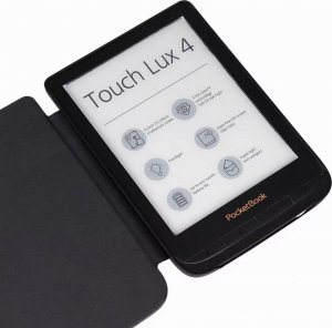 Pokrowiec Strado Smart Case do Pocketbook Lux 4/5 627/616/628 Czarny 4