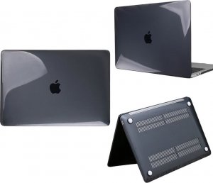 Etui Strado Etui pokrowiec HardShell Case do Apple MacBook Air 13 2018-2020 (Czarne) uniwersalny 1