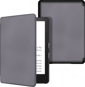 Pokrowiec Strado Etui Hard PC Smart Case do Kindle Paperwhite 5 (Szare) uniwersalny 1