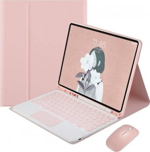 Strado Etui z klawiaturą Bluetooth z touchpadem do Apple iPad Mini 6 2021 - TP-IM6 PK (Różowe) uniwersalny 1