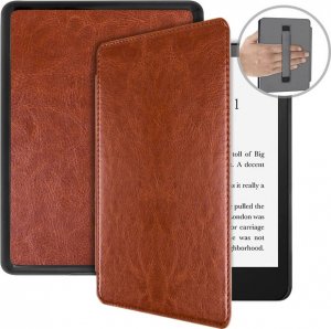 Etui na tablet Strado Etui Strap Case do Kindle Paperwhite 5 (Brązowe) uniwersalny 1