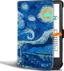 Pokrowiec Strado Etui graficzne do Pocketbook Touch Lux 4/5 627/616/628 (Square) uniwersalny 3