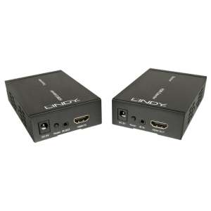 System przekazu sygnału AV Lindy HDMI - RJ45 Przedłużacz 1080p 120m Cat.6 Kabel - 38126 1