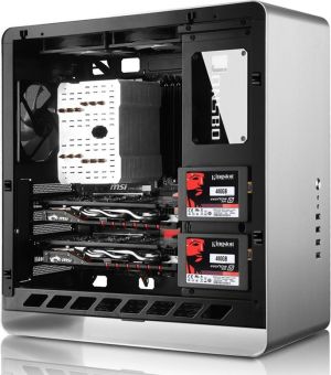 Obudowa Cooltek UMX4 Midi-Tower, Srebrny, Okno (JB-UMX4SW) 9