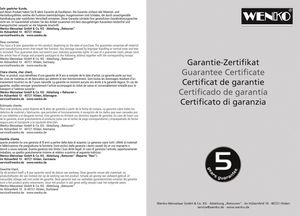 Wenko karnisz prysznicowy 2,5 x 57 cm aluminium biały 6