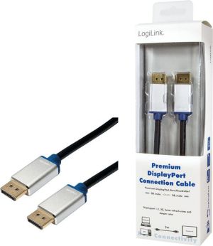 Kabel LogiLink DisplayPort - DisplayPort 2m czarny (BDPM20) 4