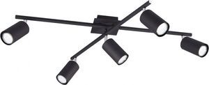 Lampa sufitowa Trio RL lampa sufitowa Marley 57 x 22 cm stal matowa czarna 2