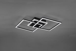 Lampa sufitowa Trio RL lampa sufitowa Venida led 57 x 7 cm stal srebrna 3