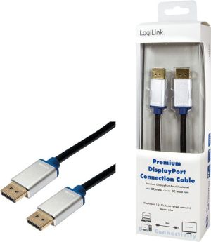 Kabel LogiLink DisplayPort - DisplayPort 3m srebrny (BDPM30) 4