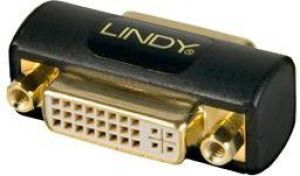 Adapter AV Lindy DVI-I - DVI-I czarny (41233) 1
