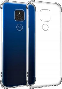 etumi Etui Anti-Shock Do Motorola Moto E7 Plus / G9 Play Bezbarwna Obudowa Futerał Wzmacniane Rogi Anti-Shock Gumowe Slim Armor Tpu Asck0009 1