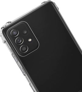 etumi Etui Anti-Shock Do Samsung A52 5G / A52 4G / A52S Bezbarwna Obudowa Futerał Wzmacniane Rogi Anti-Shock Gumowe Slim Armor Tpu Asck0016 3