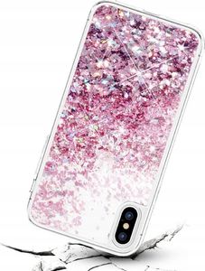 etumi Etui Do Xiaomi Redmi Note 9 Pro / 9S Liquid Brokat Błyszący Futerał Ruchomy Piasek Brokat Blink Świecące Shine Lqid0018 3