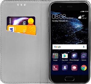 etumi Etui Z Klapką Do Huawei P10 Magnetyczne Pokrowiec Pokrowiec Magnetyczny Ochronny / Smart Book Magnet / Zamykany Książkowy Book0101 2