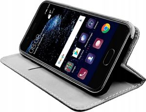 etumi Etui Z Klapką Do Huawei P10 Magnetyczne Pokrowiec Pokrowiec Magnetyczny Ochronny / Smart Book Magnet / Zamykany Książkowy Book0101 3