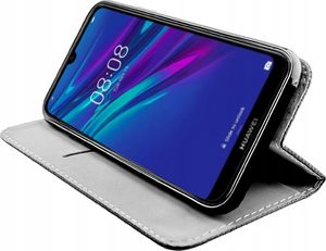 etumi Etui Z Klapką Do Huawei Y6 2019 Magnetyczne Case Pokrowiec Magnetyczny Ochronny / Smart Book Magnet / Zamykany Książkowy Book0133 3