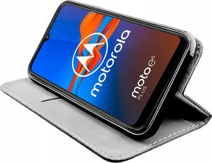 etumi Etui Z Klapką Do Motorola Moto E6 Plus Magnetyczne Pokrowiec Magnetyczny Ochronny / Smart Book Magnet / Zamykany Książkowy Book0022 3