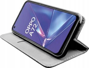 etumi Etui Z Klapką Do Oppo A72 Magnetyczne Pokrowiec Pokrowiec Magnetyczny Ochronny / Smart Book Magnet / Zamykany Książkowy Book0111 3