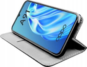 etumi Etui Z Klapką Do Oppo A91 Magnetyczne Pokrowiec Pokrowiec Magnetyczny Ochronny / Smart Book Magnet / Zamykany Książkowy Book0029 3