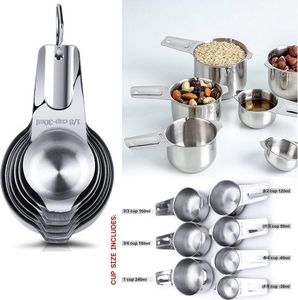 łyżki i miarki stal nierdzewna srebrna 14 szt 6