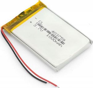 Liter Energy Battery Akumulator Li-Poly 1000mAh 3.7V 403759 1