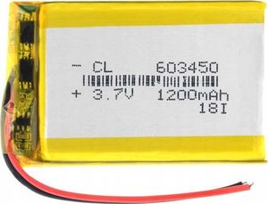 Liter Energy Battery Akumulator Li-Poly 1200mAh 3.7V 603450 1