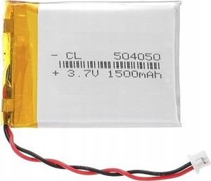 Liter Energy Battery Akumulator Li-Poly 1500mAh 3.7V JST 504050 1