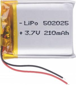 Liter Energy Battery Akumulator Li-Poly 210mAh 3.7V 502025 1