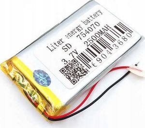 Liter Energy Battery Akumulator Li-Poly 2500mAh 3.7V 754070 1