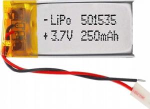 Liter Energy Battery Akumulator Li-Poly 250mAh 3.7V 501535 1