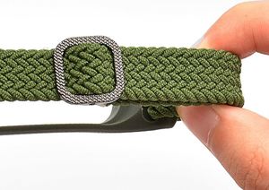 Hurtel Strap Fabric opaska do Xiaomi Mi Band 6 / 5 / 4 / 3 pleciony materiałowy pasek bransoletka czerwony 3