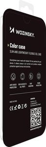 Wozinsky Wozinsky Color Case silikonowe elastyczne wytrzymałe etui iPhone 13 Pro Max czarny 4