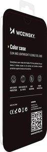 Wozinsky Wozinsky Color Case silikonowe elastyczne wytrzymałe etui iPhone 13 mini czerwony 4