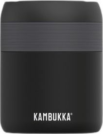 Kambukka lunchbox Bora 600 ml stal nierdzewna matowa czarna 1