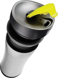 XD Design boom kubek termos 0,25l polipropylenowy szary/żółty 3
