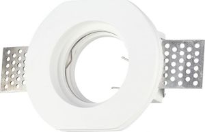 V-TAC downlight VT-764 GU10 14 x 14 x 4 cm biały gipsowy 1