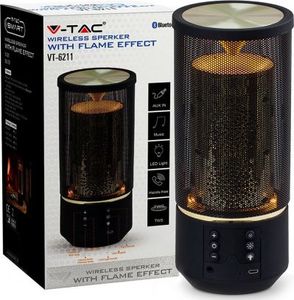 Głośnik V-TAC VT-6211 led czarny 2