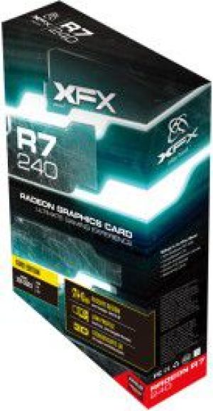 Karta graficzna XFX Radeon R7 240 Core Edition 1GB DDR3 (128 Bit) HDMI, DVI, VGA, BOX (R7-240A-ZLH4) 5
