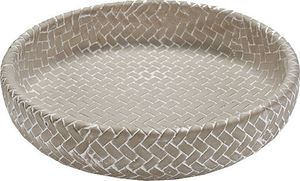 Ibergarden talerz dekoracyjny 31 x 5 cm cement szary 1