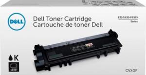 Toner Dell Toner Dell E310/E51X Black Toner Cartridge Kit, 1,2K - 593-BBLR 1