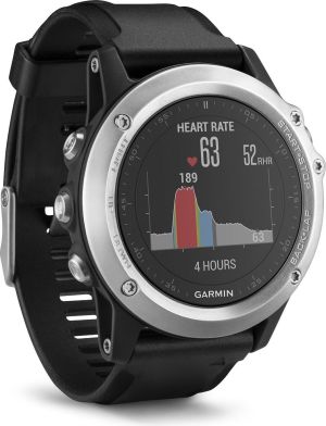 Zegarek sportowy Garmin Fenix 3 HR Srebrny (010-01338-77) 3