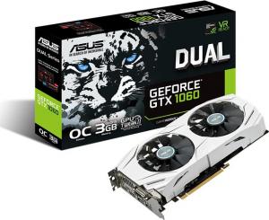 Karta graficzna Asus Dual GeForce GTX 1060 Gaming OC 3GB GDDR5 (DUAL-GTX1060-O3G) 1