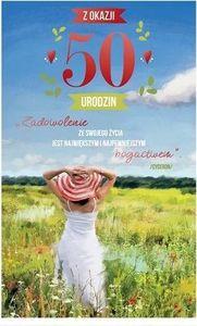 AbCard Kartka okolicznościowa Urodziny 50 P08 1