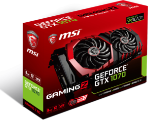 Karta graficzna MSI GeForce GTX 1070 GAMING Z 8GB (256 Bit) HDMI, DVI-D, 3xDP, BOX (GTX 1070 GAMING Z 8G) 4