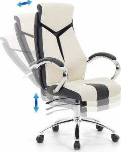 Krzesło biurowe Beliani Formula 1 Beżowe 3