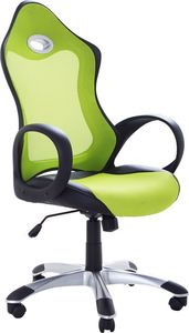 Krzesło biurowe Beliani iChair Zielone 1