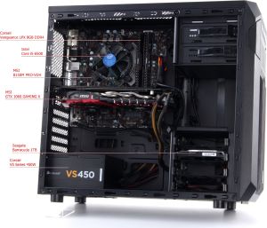 Komputer Core i5-6500, 8 GB, GTX 1060, 1 TB HDD 2