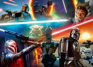 Ravensburger Puzzle dla dzieci 2D The Mandalorian 300 elementów 2