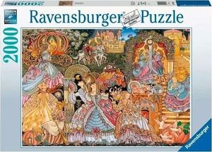 Ravensburger Puzzle 2D 2000 elementów Kopciuszek 1