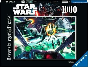 Ravensburger Puzzle 2D 1000 elementów Star Wars X-Wing Cockpit 1